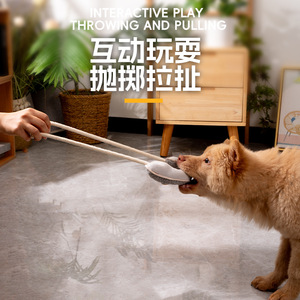 Jouet à mâcher pour chien, jouet en corde en bois couleur café, bâton à mâcher pour chien, bâton à mâcher pour chien de race moyenne à grande, jouet pour chien de compagnie - Product Image 4