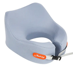 Almohada de Viaje de Espuma Viscoelástica Ajustable y Portátil con Soporte para la Cabeza de 360 Grados y Función de Masaje para Viajes en Avión, Nuevo Diseño 2024 - Product Image 6