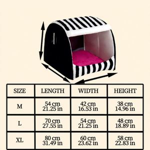 Modern Solid Eco-friendly Winter Velvet Semi-sealed Dog & Cat <b>Bed</b> Pet Tent <b>Nest</b> Detachable for All Sizes - Product Image 4