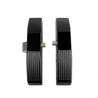Barre anti-panique de haute qualité pour porte à feuille unique, en alliage d'aluminium, pour porte coupe-feu