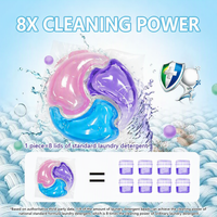 Lessive en gel 3-en-1 écologique pour lave-linge, nettoie, adoucit et rafraîchit, OEM ODM, directement de l'usine