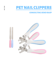 Coupe-ongles en acier inoxydable pour chiens et chats, accessoire de toilettage pour chatons et chiots, vente en gros,