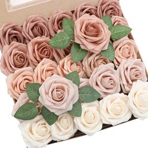 En gros, pinces à cheveux et bandeaux DIY, décorations de mariage, fleurs en Foamiran multicolores de 8 cm, Noël, Nouvel An, Halloween, Rentrée scolaire - Product Image 3