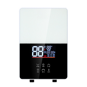 Chauffe-eau électrique mural instantané 5500W pour maisons de <span class=keywords><strong>location</strong></span>, chantiers de construction, petit <span class=keywords><strong>chauffage</strong></span> rapide, douche thermostatique - Product Image 2