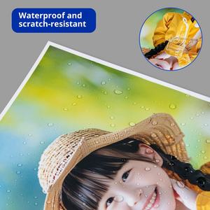 Album <span class=keywords><strong>photo</strong></span> autocollant A4, film thermofusible holographique auto-adhésif, brillant, étanche, souple, moulage par soufflage, 20 feuilles - Product Image 3