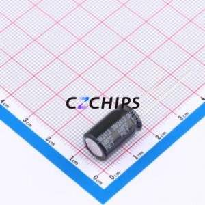 Condensador Electrolítico de Aluminio de Orificio Pasante 25YXF470MEFC10X16, Orificio Pasante, D10xL16mm 470uF 20% 25V 770mA-100kHz - Product Image 2