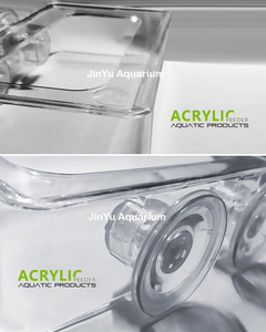 Acryl <span class=keywords><strong>Aquarium</strong></span> Voeden Ring <span class=keywords><strong>Aquarium</strong></span> Station Drijvende Voedsel Lade Vis Feeder - Product Image 4