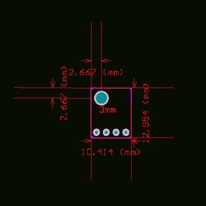 Módulo de sensor de gas para calidad del aire GY-SGP30 (detección de TVOC, eCO2, formaldehído) W172 - Product Image 2