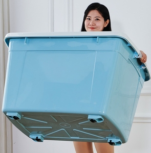 2024 recién llegados Big Heavy Duty Durable <span class=keywords><strong>ropa</strong></span> transparente grande caja de almacenamiento de plástico contenedores con tapas para almacenamiento de <span class=keywords><strong>ropa</strong></span> - Product Image 2