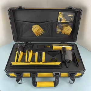 Set Professionale VGR V-285 S4 Combo, <span class=keywords><strong>Tagliacapelli</strong></span> Elettrico, Asciugacapelli per <span class=keywords><strong>Barba</strong></span>, Regolabarba 4 in 1 con Regolazione Continua per Uomo - Product Image 5