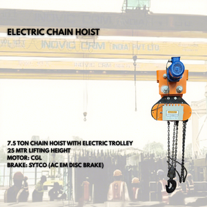 Nuevo Polipasto Eléctrico de Cadena de Alta Calidad, Fabricado a Medida por OEM |   Equipo de Elevación Industrial Estándar IS, Construcción Metálica para - Product Image 1