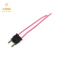 Fusible de Cuchilla Automotriz Micro 2 de 16 AWG 22 AWG 600 V 5 A, Adaptador de Circuito Adicional para Coche, CCTV, Rastreador GPS, Venta al por Mayor de Fábrica Personalizada