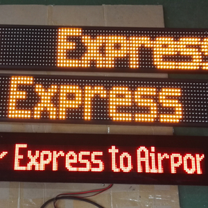 Điểm đến xe buýt dẫn hiển thị, xe buýt dừng dấu hiệu <span class=keywords><strong>LCD</strong></span> hiển thị, ngôn ngữ tùy chỉnh - Product Image 1