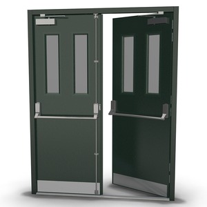 Puerta de Seguridad de Acero Más Vendida con Sistema de Cierre Reforzado para Protección Segura del Edificio y Emergencias Disponible para la Venta - Product Image 6