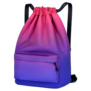 Sac de natation imperméable et respirant - PVC, grande poche avant zippée, fermeture éclair fluide, bretelles réglables pour tous les âges - Product Image 4