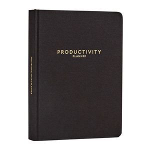 Custom Leather A5 Hardcover Productivity Planner Vintage Classic Designed Pages Journal <b>Gift</b> Premium Notebook - Product Image 1