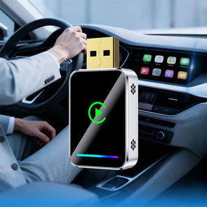 Adaptador Inalámbrico CarPlay 2 en 1 con Conexión Estable, Convertidor Inalámbrico CarPlay para Automóvil, Conectividad Inteligente en el Vehículo - Product Image 1
