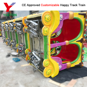 <span class=keywords><strong>Train</strong></span> électrique coloré à LED rotatif pour enfants, idéal pour les aires de jeux intérieures, les parcs d'attractions et les foires à thème. - Product Image 4