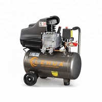 2025 ans meilleure vente 6L 9L 24L 25L 30L Mini 1hp 2HP compresseur d'air portable lubrifié pour peinture à l'huile