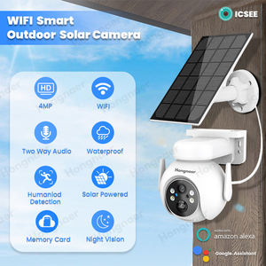 5W Solar panel 2K Bewegungs erkennung PTZ Solar WIFI Kamera Outdoor 4MP Solar batterie Power Security Netzwerk CCTV Kamera ICSee - Product Image 2