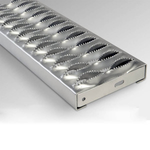 Pisadas <span class=keywords><strong>de</strong></span> escalera Gripstrut, peldaños antideslizantes <span class=keywords><strong>para</strong></span> <span class=keywords><strong>escaleras</strong></span> en plataforma <span class=keywords><strong>de</strong></span> trabajo, <span class=keywords><strong>escaleras</strong></span> <span class=keywords><strong>de</strong></span> seguridad <span class=keywords><strong>para</strong></span> exteriores, rejilla <span class=keywords><strong>de</strong></span> Metal, hoja perforada con orificio extruido - Product Image 2