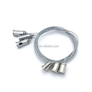 Prix usine <span class=keywords><strong>Suspension</strong></span> simple cintre câble métallique câble pour pot de fleurs Cage à oiseaux <span class=keywords><strong>plante</strong></span> Pot Vase suspendu - Product Image 3