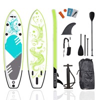 Planche de surf gonflable, planche à pagaie, sérigraphie, couture, EVA, pour adulte, divertissement universel