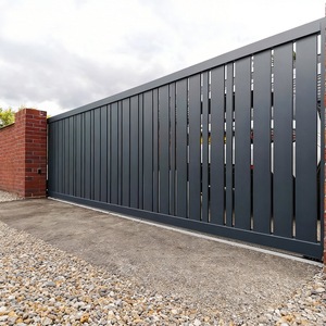 Motor para Puerta Corredera Subterránea, <span class=keywords><strong>Puertas</strong></span> de Aluminio Resistentes Personalizadas, Canal Deslizante Eléctrico para Cercas Personalizadas - Product Image 2
