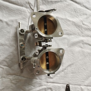 T1-2 chia loại 42mm <span class=keywords><strong>IDF</strong></span> ga cơ thể cho Porsche 911/912/914/356 bạc, Kích thước cài đặt là giống như bộ chế hòa khí <span class=keywords><strong>IDF</strong></span>, - Product Image 3