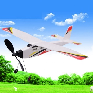 2024 New Arrival Powered máy bay cao su tàu lượn cha-con đồ chơi ban nhạc máy bay EPS DIY Máy bay mô hình - Product Image 3