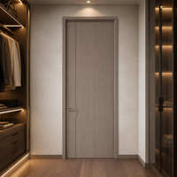 Porte intérieure en mélamine avec isolation acoustique pour projet de modernisation intérieure de maison résidentielle