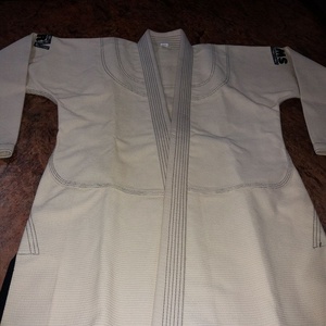 Las artes marciales/artes marciales uniforme Jiujitsu brasileño Gi BJJ uniformes Kimonos color beige natural - Product Image 3