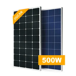 Offre Spéciale 300w 400w 500w kits de modules de panneaux solaires station mono prix pakistan acheter 12v panneau hybride puissance PANNEAU SOLAIRE