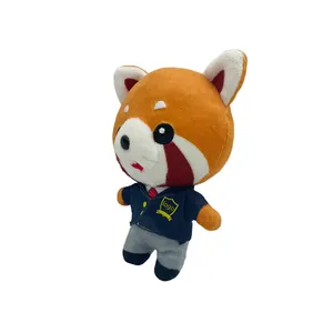 Hot Sales Kids Gift Plush Stuffed Raccoon Doll Cute Plush Raccoon Cartoon Animal Toy