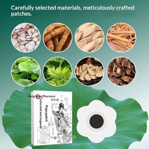 Parches Abdominales de Hoja de Loto y Ajenjo Tradicionales para Acupuntura Herbal, con Moxa Madura, de Fabricante Original - Product Image 3