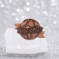 JW ORG Monogramme Épingles en émail Badges Épinglettes Broches Femmes Hommes Bijoux Accessoires pour Cadeaux