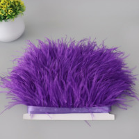 Offre Spéciale – 70 Couleurs Disponibles – Plumes d'autruche teintées en vrac, 8-10 cm, pour la confection de jupes, robes, costumes de fête et la danse