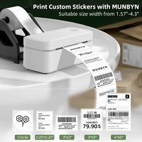 Marklife X4 Printer Label Logistik 3PL Pengiriman Barang 4x6 Pembuat Barcode Thermal Bill Lading Packing List Manifest Kargo USB