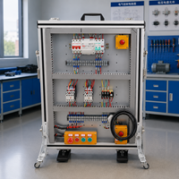 Système de formation en circuits de commande électriques, simulateur de câblage de moteur pour l'équipement d'enseignement technique