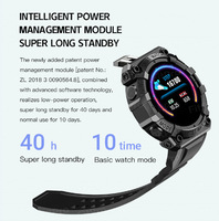 Jam Tangan Pintar Sport Bulat Murah Terbaru 1.44 Inci Layar Sentuh Pelacak Kebugaran Android IOS Pelacak Tidur Reloj Inteligente