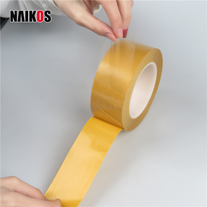 Băng Dính Hai Mặt Sức Đề Kháng Cao Với PET <span class=keywords><strong>Backing</strong></span> Giấy Phát Hành Màu Vàng Băng Dính Hai Mặt PET - Product Image 3