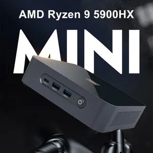 Mini PC para Juegos Topton Económico, AMD Zen3 R7 <span class=keywords><strong>5800H</strong></span> 5 <span class=keywords><strong>5600H</strong></span>, 2*DDR4 3200MHz, SSD NVMe, LAN 2.5G, Computadora de Escritorio, Windows 11, WiFi6 - Product Image 2