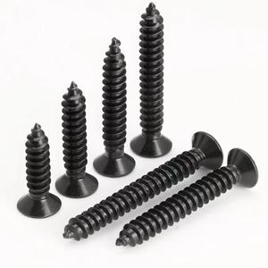 Vis autoperceuses pour plaques de plâtre, tête trompette, filetage fin, phosphate noir, 3,5 mm x 25 mm - Product Image 6