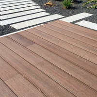 Fabricant chinois Planches de terrasse en bambou composite blanc de haute qualité Wpc Terrasse de jardin