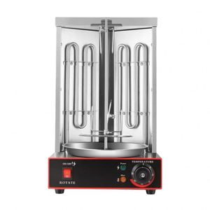 Máquina Eléctrica Comercial para Doner Kebab con Rotación Automática, Quemador de Gas, Motor para Shawarma y Barbacoa - Nueva para Preparación de Carne Turca - Product Image 5