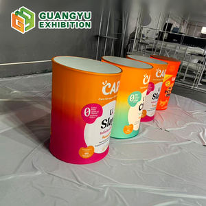 Werbe-Promotionstand Tragbarer Event-Promostand Messestand Theke Display-Stand mit Tasche Pop-up-Tisch für Messen - Product Image 3