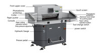 Cortadora de Papel Hidráulica de 720 mm H720RT, Máquina de Corte de Papel con Control por Microcomputadora