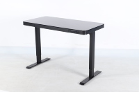 Station de travail ergonomique à double moteur, siège et support, table de levage, hauteur réglable, bureau