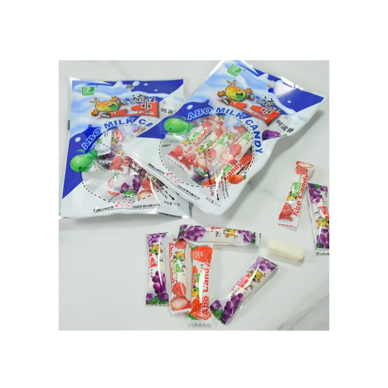 Private Label Plum Milk Candy Chinese Factory OEM Cheap Price Chinese Plum Candy Best Selling Snack Foods Milk Candies