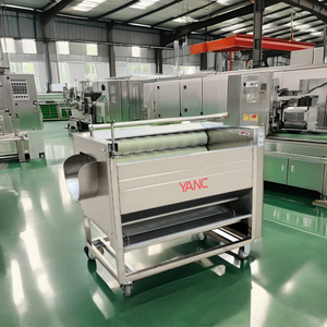 Máy gọt vỏ rau củ tự động, máy làm sạch và gọt vỏ cà rốt, gừng - Product Image 2